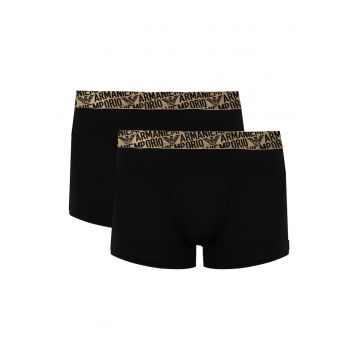 Set de boxeri cu banda logo - 2 perechi -