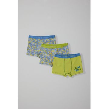 Set de boxeri cu logo - 3 piese