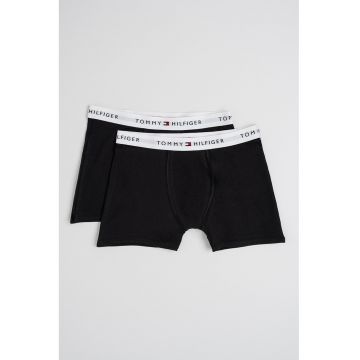 Set de boxeri din amestec de bumbac cu logo in talie - 2 perechi
