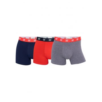 Set de boxeri din amestec de bumbac organic 3085 - 3 perechi