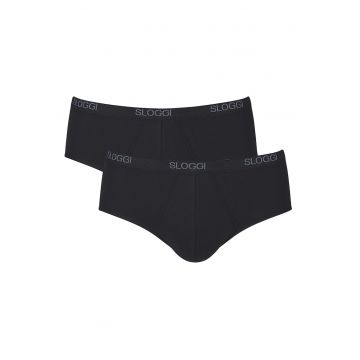 Set de chiloti cu logo 13209 - 2 perechi
