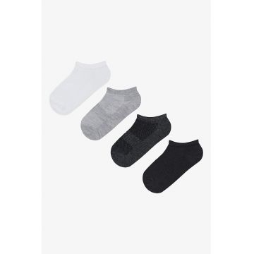 Set de sosete scurte din amestec de bumbac - 4 Perechi