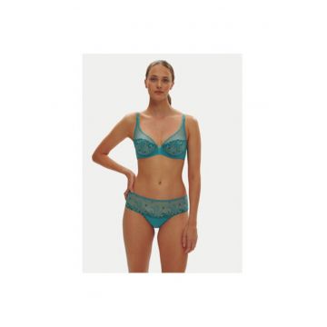 Boxeri dama -  303770129 - Poliamida/Poliester/Elastan - Albastru