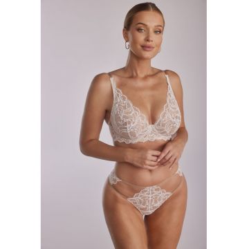 Chiloti brazilian cu insertii din dantela Sand