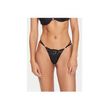 Chiloti dama -  304525353 - Poliamida/Bumbac/Viscoza - L INTL - Negru