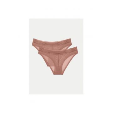 Set 2 chiloti dama -  303579173 - Poliester - Bej
