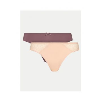 Set 2 chiloti dama -  303965969 - Poliamida - Multicolor - Multicolor