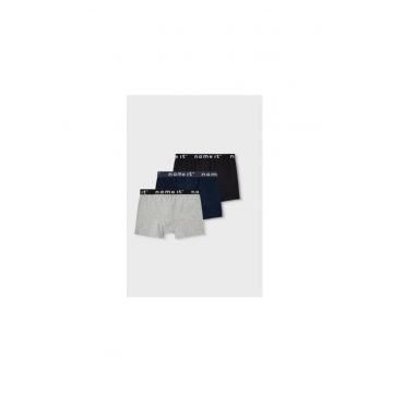 Set 3 boxeri baieti -  302557394 - Bumbac - 92 CM - Negru