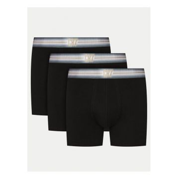 Set 3 boxeri barbati -  304775109 - Bumbac - M INTL - Negru