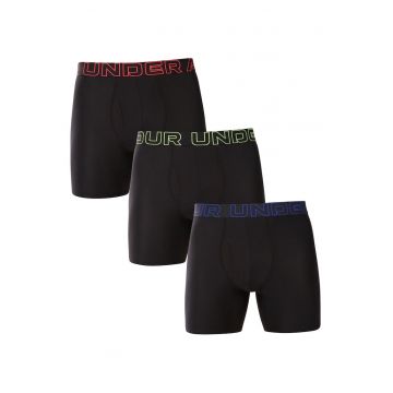 Set 3 boxeri barbati  negri - amestec bumbac-sintetic - confort maxim - picioare mai lungi