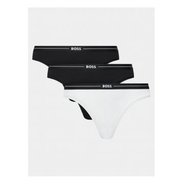 Set 3 chiloti dama -  303659660 - Bumbac - Alb
