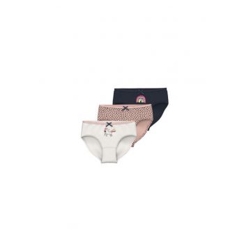 Set 3 chiloti fete -  302558674 - Bumbac - 92 CM - Multicolor