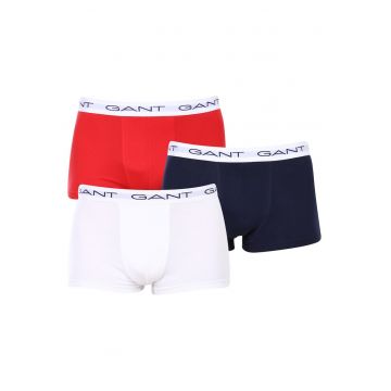 Set 3 perechi boxeri barbati -  Bumbac - Multicolor