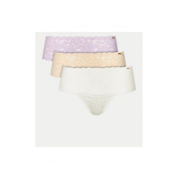 Set 3 perechi chiloti dama -  304155840 - Multicolor - Poliamida