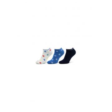 Set 3 perechi de sosete baieti -  303815103 - Bumbac/Nylon - 92 CM - Multicolor