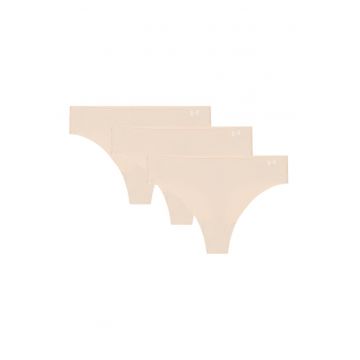 Set de chiloti tanga fara cusaturi Pure Strech - 3 perechi