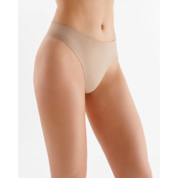 Slip brazilian fără cusături Gabriella bej