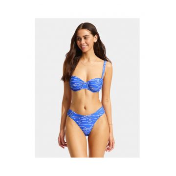 Bikini dama -  303784331 - Nylon/Elastan - Albastru - Albastru
