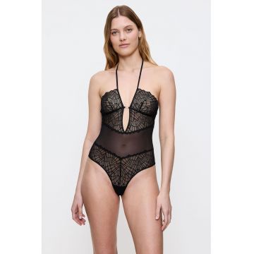 Body cu segmente din plasa Sexy Body