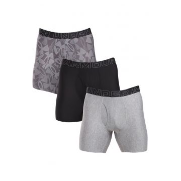 Lenjerie intima barbati 1383879 035 -  Elastan - 3 perechi - Gri/Negru