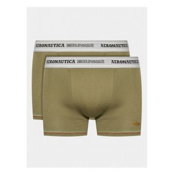 Set 2 boxeri barbati -  303095086 - Bumbac - Verde