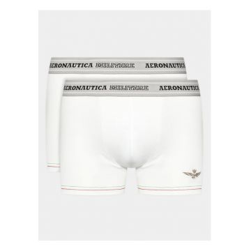 Set 2 boxeri barbati -  303095130 - Bumbac - Alb