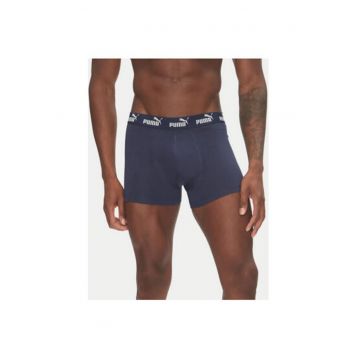 Set 2 boxeri barbati  938753 - Bumbac/Elastan - Bleumarin/Albastru - Albastru/Bleumarin