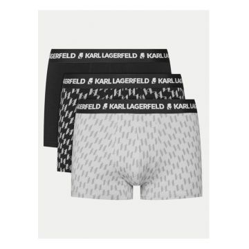 Set 3 boxeri barbati -  304614484 - Bumbac organic - Negru