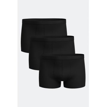 Set de boxeri cu model uni - 3 perechi