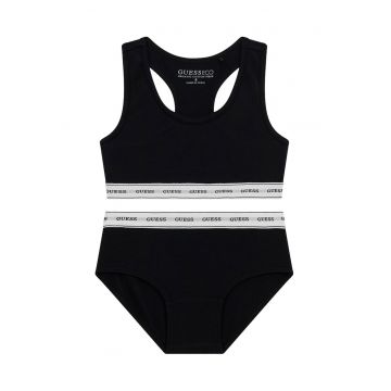 Set de bustiera racerback si chiloti din amestec de modal- 2 piese