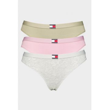 Set de chiloti tanha cu logo - 3 piese