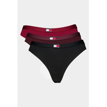Set de chiloti tanha cu logo - 3 piese