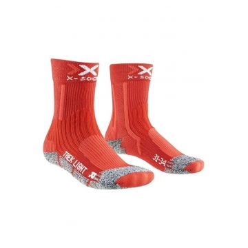 Sosete sport copii  trekking - rosu - 27-30 EU - set cu tehnologie de reglare a temperaturii