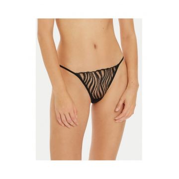 Chiloti dama -  304553691 - Poliamida - Negru - Negru