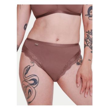 Chiloti dama -  304891830 - Bumbac/Poliamida/Elastan - Maro