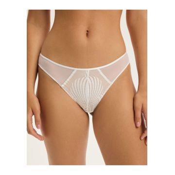 Chiloti dama eleganti alb crem