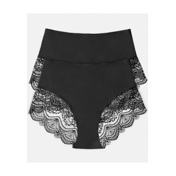 Chiloti dama Pansy  set de 2 perechi Negru