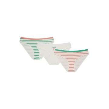Chiloti dama -  set 3 bucati - bumbac si elastan