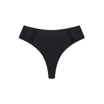 Chiloti dama - tanga negru - Blank