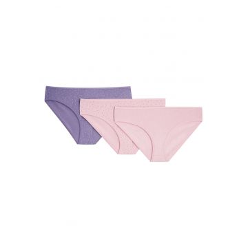 Chiloti figi Mia-Mia set de 3  Multi color