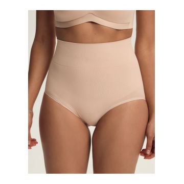Chiloti modelatori  Shrinky - talie inalta - bej - XXL