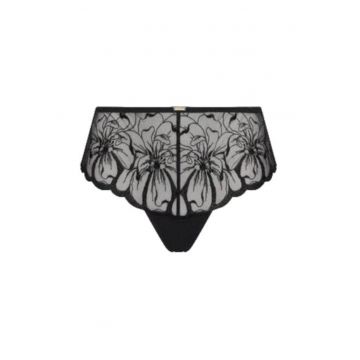 Chiloti sexy C12M40-011 -  Poliamida/Poliester - Negru -