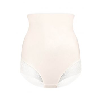Chiloti tip corset modelator SLIM  Alb