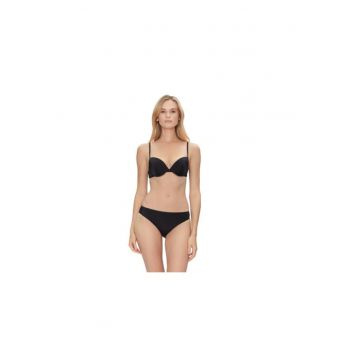 Lenjerie intima sport dama - Emporio Armani - neagra - poliester-elastan -