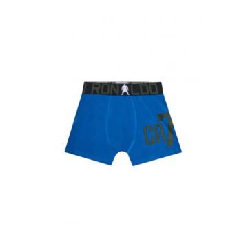 Set 2 perechi boxeri baieti 84100 -  Bumbac/Elastan - Albastru -