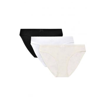 Set 3 perechi de lenjerie intima  Bumbac - Multicolor