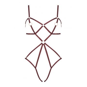 Set de lenjerie sexy dama Maro bronz Honey  ONE