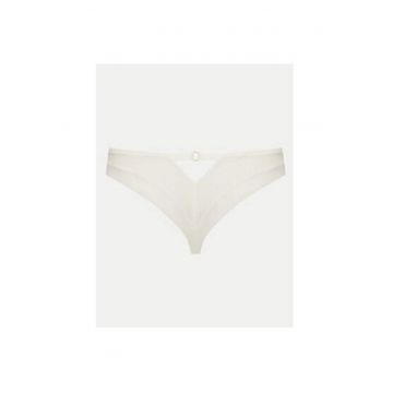 Tanga dama  C12Q90 A32 - Sintetic - 36 EU - Alb