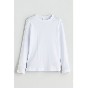 Bluza uni de bumbac Bluza uni de bumbac