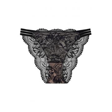 Brazilian  Outline - dantela florala - poliamida - negru Brazilian  Outline - dantela florala - poliamida - negru